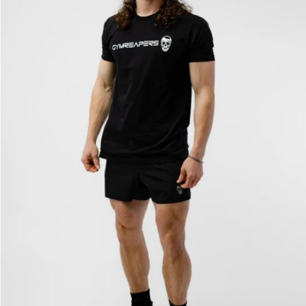 Gymreapers Black T-Shirt